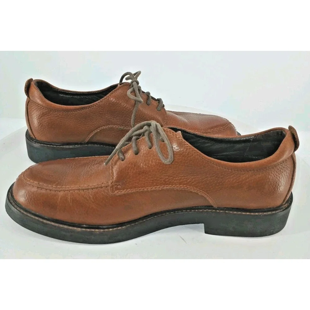 Florsheim DM2 Comfortech Oxford #18426-64 Brown Leather Shoes Size 10.5   DB5